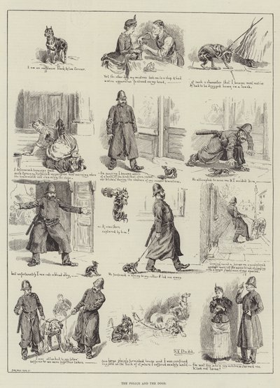 De Politie en de Honden door S.T. Dadd